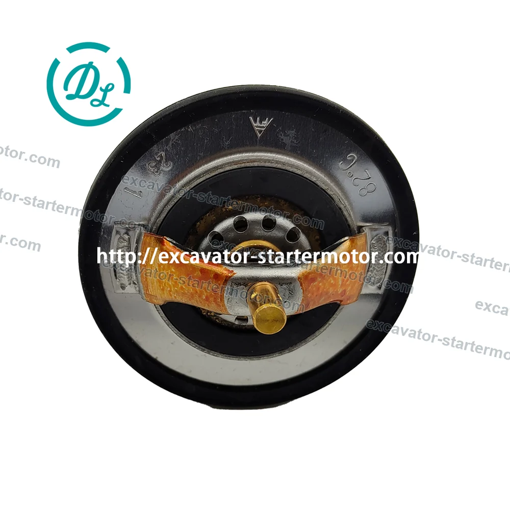 8-97300790-3 82C Thermostat for Isuzu 4HK1 Engine, OEM/reference 8-97300790-3, 82C Engine Coolant Thermostat, product view 3