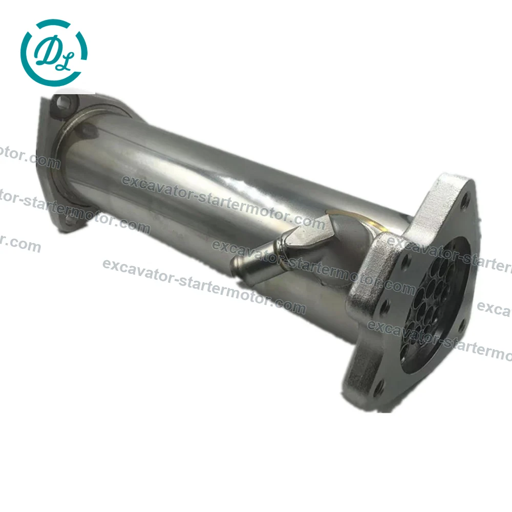 8-97628168-2 EGR Cooler Pipe for Isuzu CVR EXR CYZ Euro 5 Trucks, OEM/reference 8-97628168-2, EGR Cooler Exhaust Circulation Pipe, product view 6