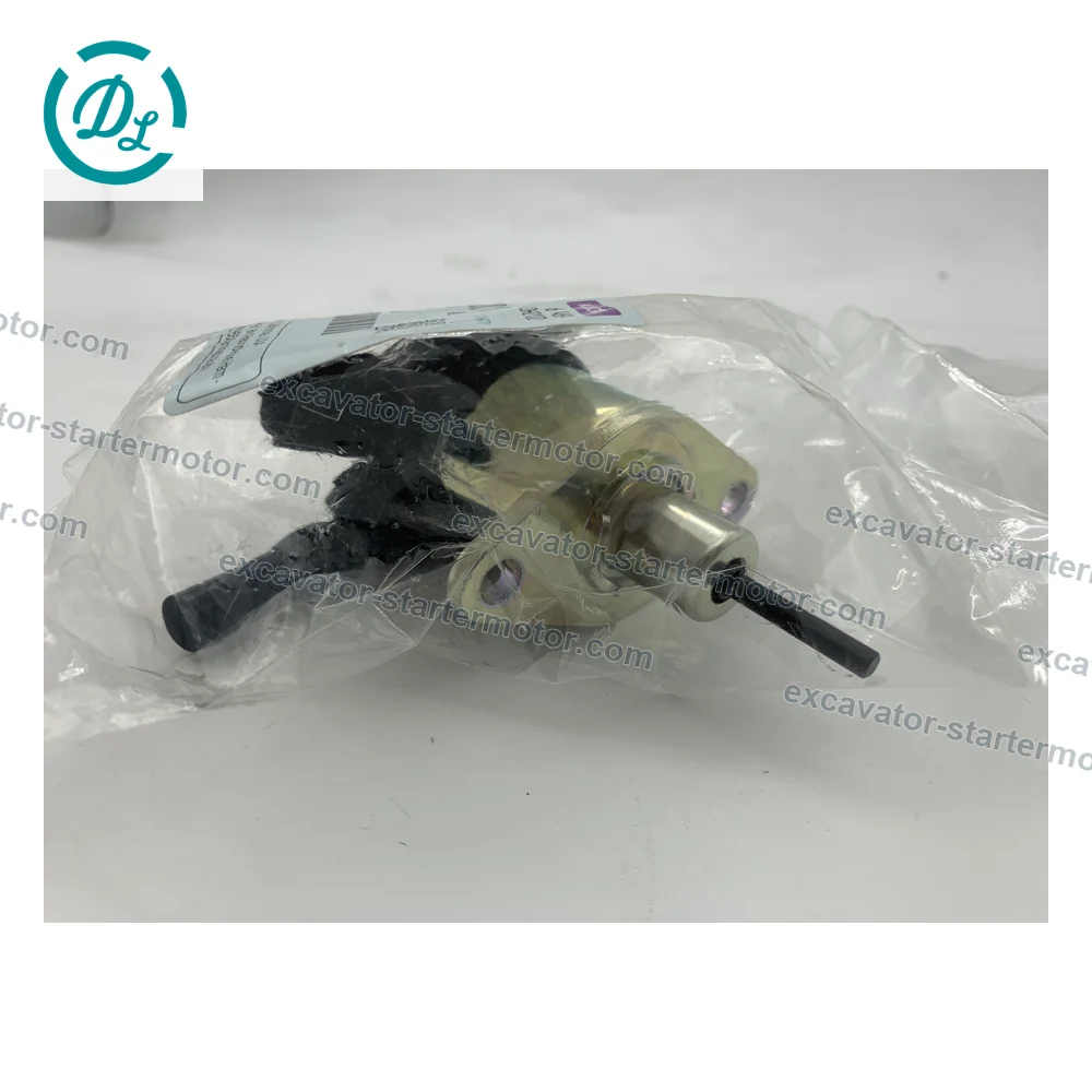 1G772-60014 12V Fuel Stop Solenoid for Kubota V2607 V3307 KX057 KX080, OEM/reference 1G772-60014, 12V Fuel Stop Solenoid, product view 4