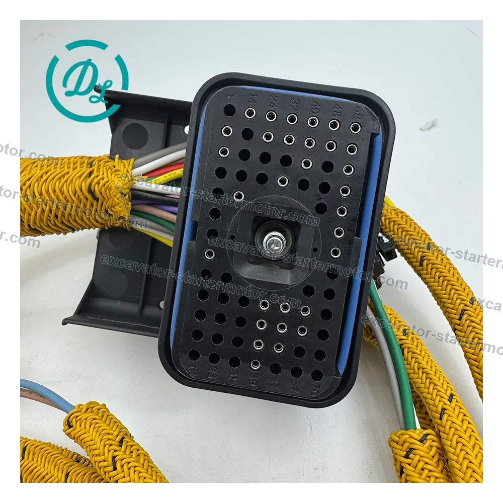 222-5906 Engine Control Module Wiring Harness for CAT C7, OEM/reference 222-5906, C7 ECM Wiring Harness, product view 3