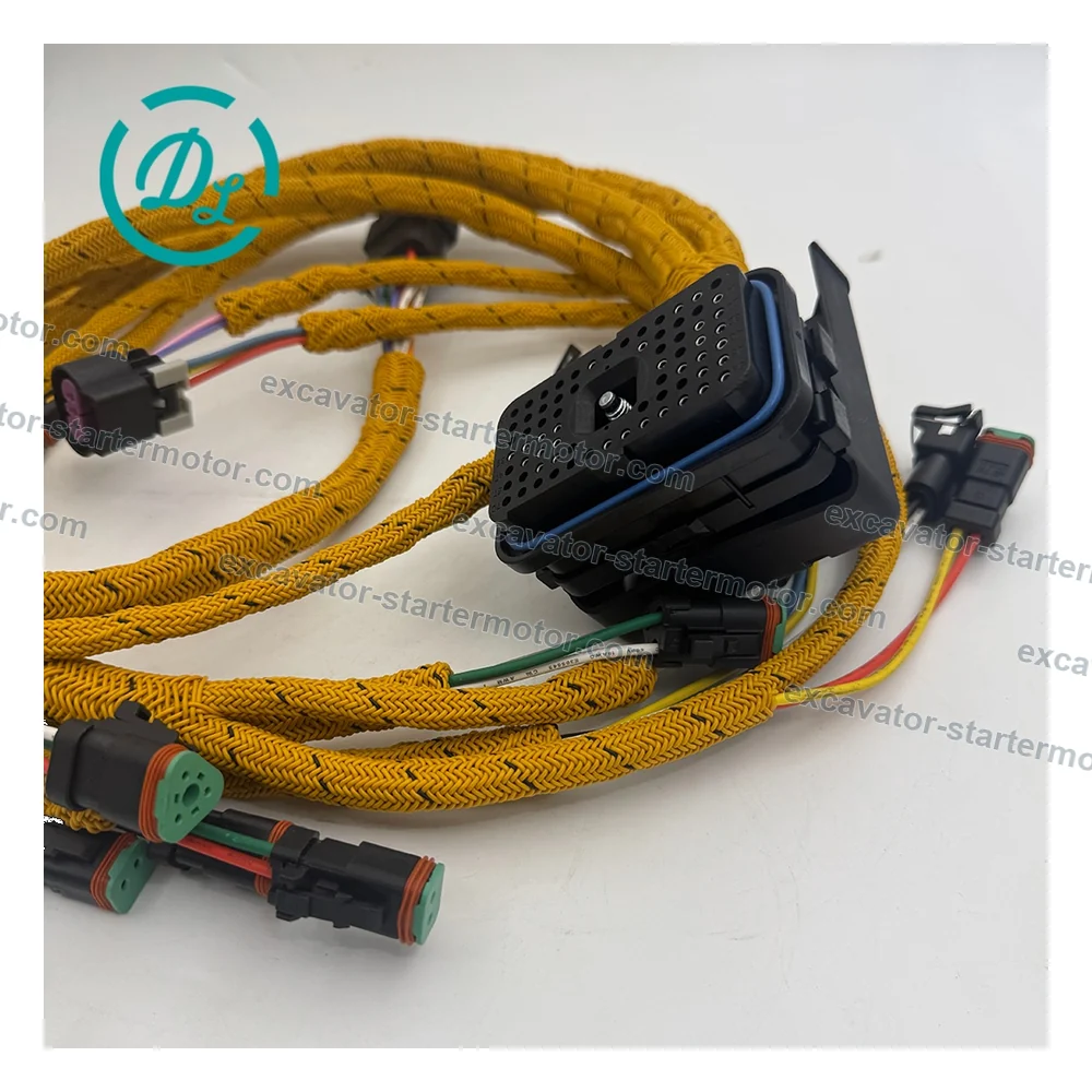 222-5906 Engine Control Module Wiring Harness for CAT C7, OEM/reference 222-5906, C7 ECM Wiring Harness, product view 5