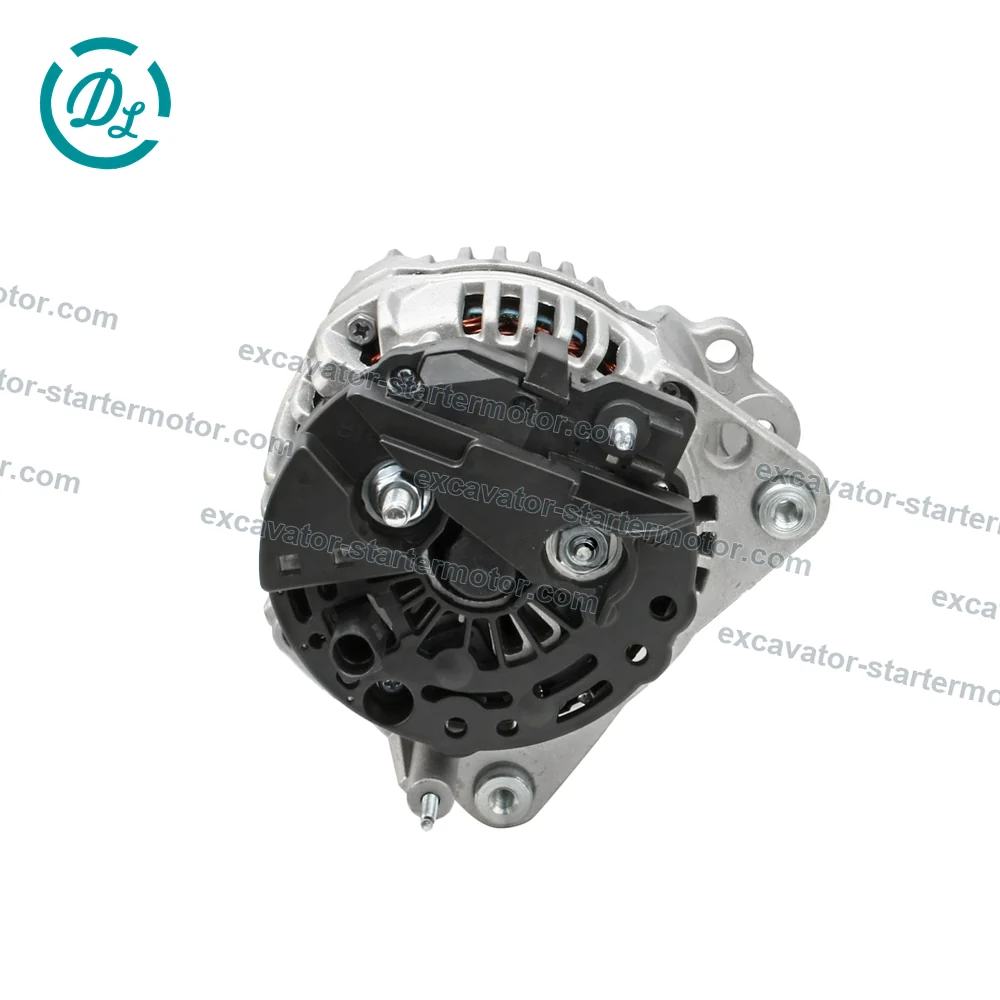 AT318374 12V 90A Alternator for John Deere 310G 310SG 410G 450J, OEM/reference AT318374, 12V 90A Alternator