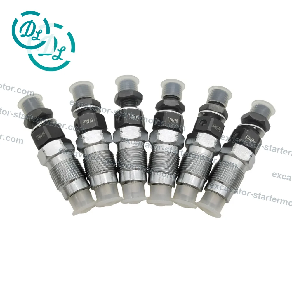 119515-53001 Fuel Injection Valve Assembly for Yanmar 2TNV70 3TNV70 3TNV72, OEM/reference 119515-53001, Fuel Injection Valve Assembly