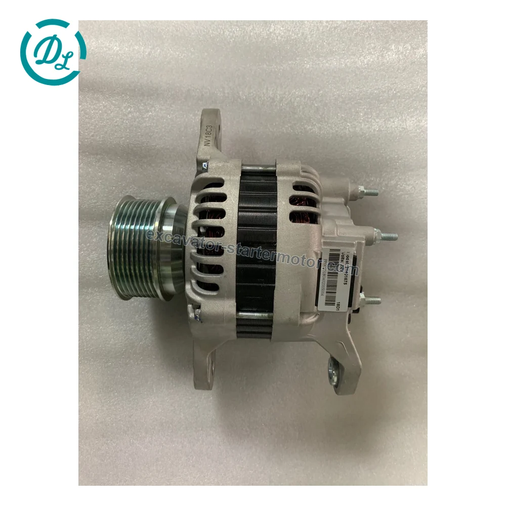 3819662 14V 115A Alternator for Volvo Penta D1 D2 Engines, OEM/reference 3819662, 14V 115A Marine Alternator, product view 4