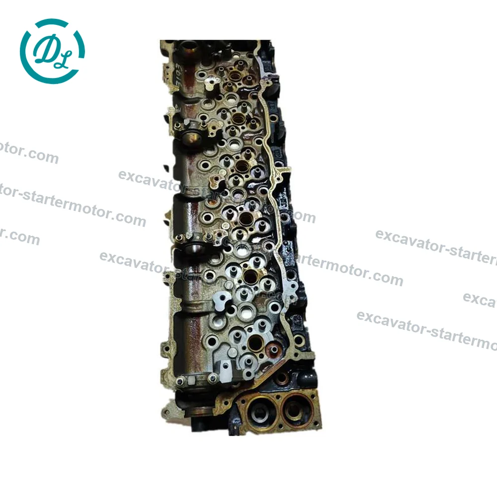 8-97606-992-5 Direct-Injection Cylinder Head for Isuzu 6HK1 Hitachi Excavators, OEM/reference 8-97606-992-5, Direct-Injection Cylinder Head Assembly, product view 2