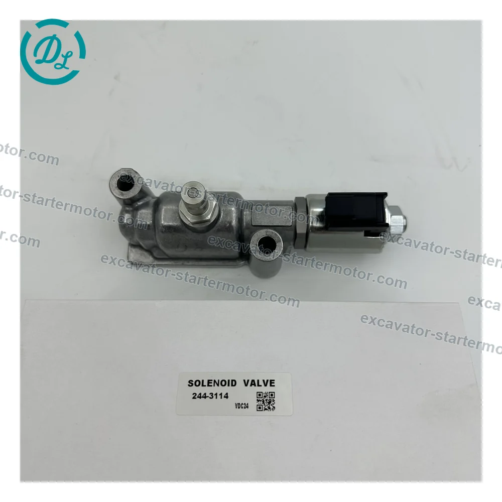 244-3114 24V 2-Pin Transmission Modulating Valve for Cat D6T D8T D9T, OEM/reference 244-3114, Transmission Modulating Valve