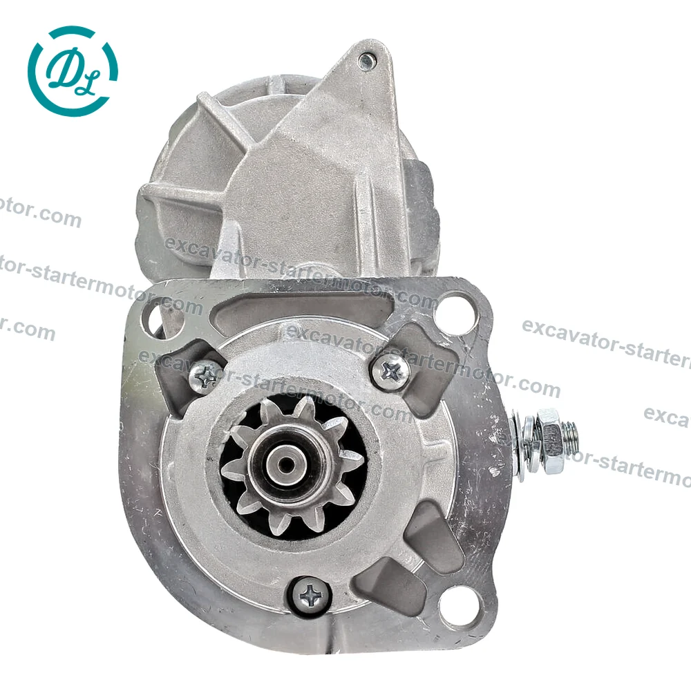 228000-5731 6667825 12V 3.0kW 10T Starter Motor for Bobcat 863 864 873 883, OEM/reference 228000-5731, 12V 3.0kW 10-Tooth Starter Motor, product view 2