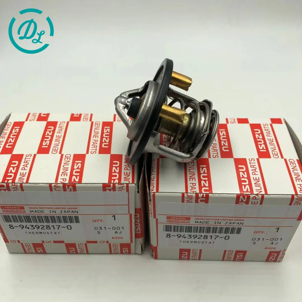 8-94392817-0 82C Thermostat for Isuzu 6HK1 Hitachi ZX330 ZX350, OEM/reference 8-94392817-0, 82C Engine Coolant Thermostat, product view 2