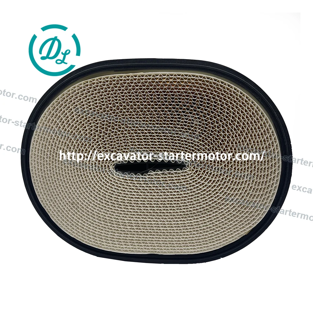 P635904 PowerCore Primary Air Filter for Excavator Applications, OEM/reference P635904, PowerCore Obround Primary Air Filter, product view 2