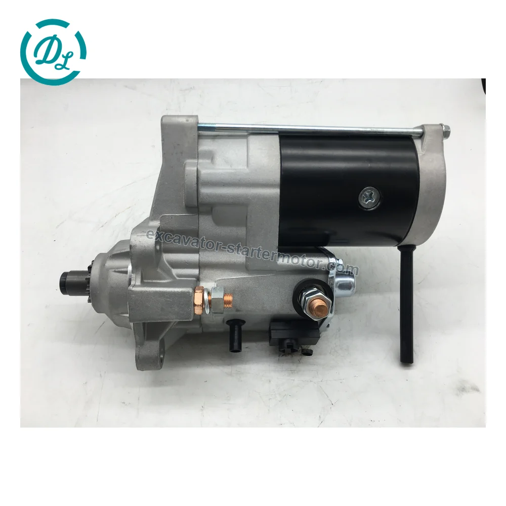 428000-2371 24V 7.5kW 11-Tooth Starter for Cat 924G 924H 928H 930H, OEM/reference 428000-2371, 24V 7.5kW 11-Tooth CW OSGR Starter