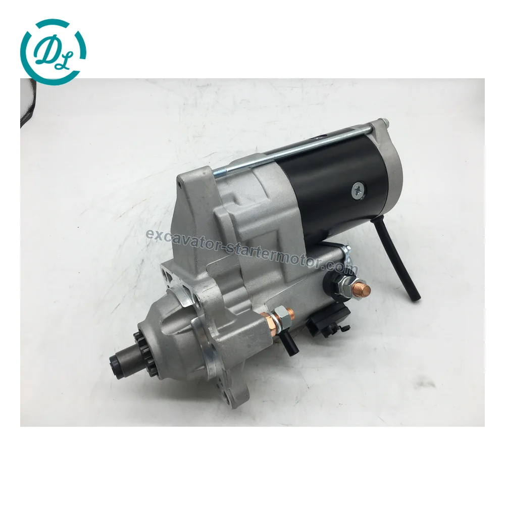 428000-2371 24V 7.5kW 11-Tooth Starter for Cat 924G 924H 928H 930H, OEM/reference 428000-2371, 24V 7.5kW 11-Tooth CW OSGR Starter, product view 2