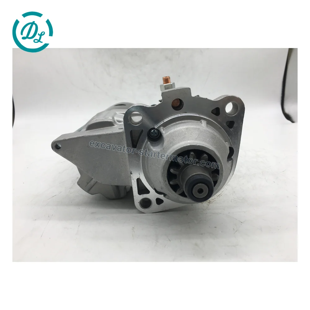 428000-2371 24V 7.5kW 11-Tooth Starter for Cat 924G 924H 928H 930H, OEM/reference 428000-2371, 24V 7.5kW 11-Tooth CW OSGR Starter, product view 3