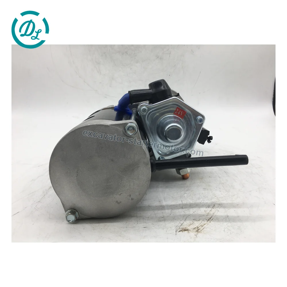 428000-2371 24V 7.5kW 11-Tooth Starter for Cat 924G 924H 928H 930H, OEM/reference 428000-2371, 24V 7.5kW 11-Tooth CW OSGR Starter, product view 5