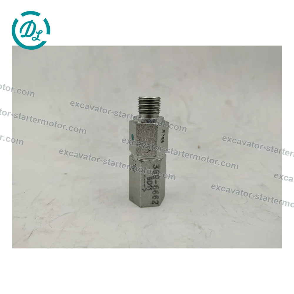 369-6662 9/16in Fuel Pressure Regulator for CAT C7 C9 3126, OEM/reference 369-6662, Fuel Pressure Regulator, product view 3