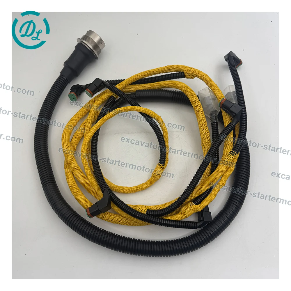 6156-81-9211 Fuel Injector Wiring Harness for Komatsu SAA6D125E PC400-7 PC450-7, OEM/reference 6156-81-9211, Fuel Injector Wiring Harness, product view 2