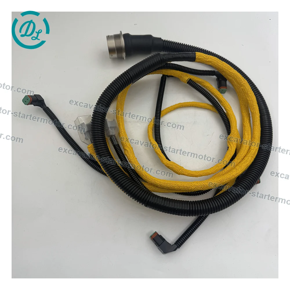 6156-81-9211 Fuel Injector Wiring Harness for Komatsu SAA6D125E PC400-7 PC450-7, OEM/reference 6156-81-9211, Fuel Injector Wiring Harness, product view 3
