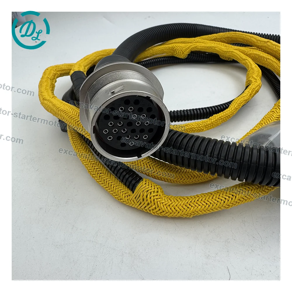 6156-81-9211 Fuel Injector Wiring Harness for Komatsu SAA6D125E PC400-7 PC450-7, OEM/reference 6156-81-9211, Fuel Injector Wiring Harness, product view 4