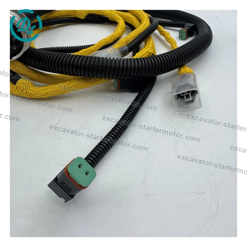 6156-81-9211 Fuel Injector Wiring Harness for Komatsu SAA6D125E PC400-7 PC450-7, OEM/reference 6156-81-9211, Fuel Injector Wiring Harness, product view 5