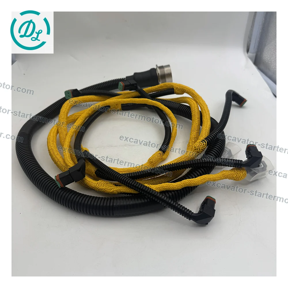 6156-81-9211 Fuel Injector Wiring Harness for Komatsu SAA6D125E PC400-7 PC450-7, OEM/reference 6156-81-9211, Fuel Injector Wiring Harness, product view 6