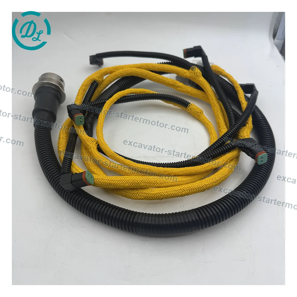 6156-81-9211 Fuel Injector Wiring Harness for Komatsu SAA6D125E PC400-7 PC450-7, OEM/reference 6156-81-9211, Fuel Injector Wiring Harness, product view 7