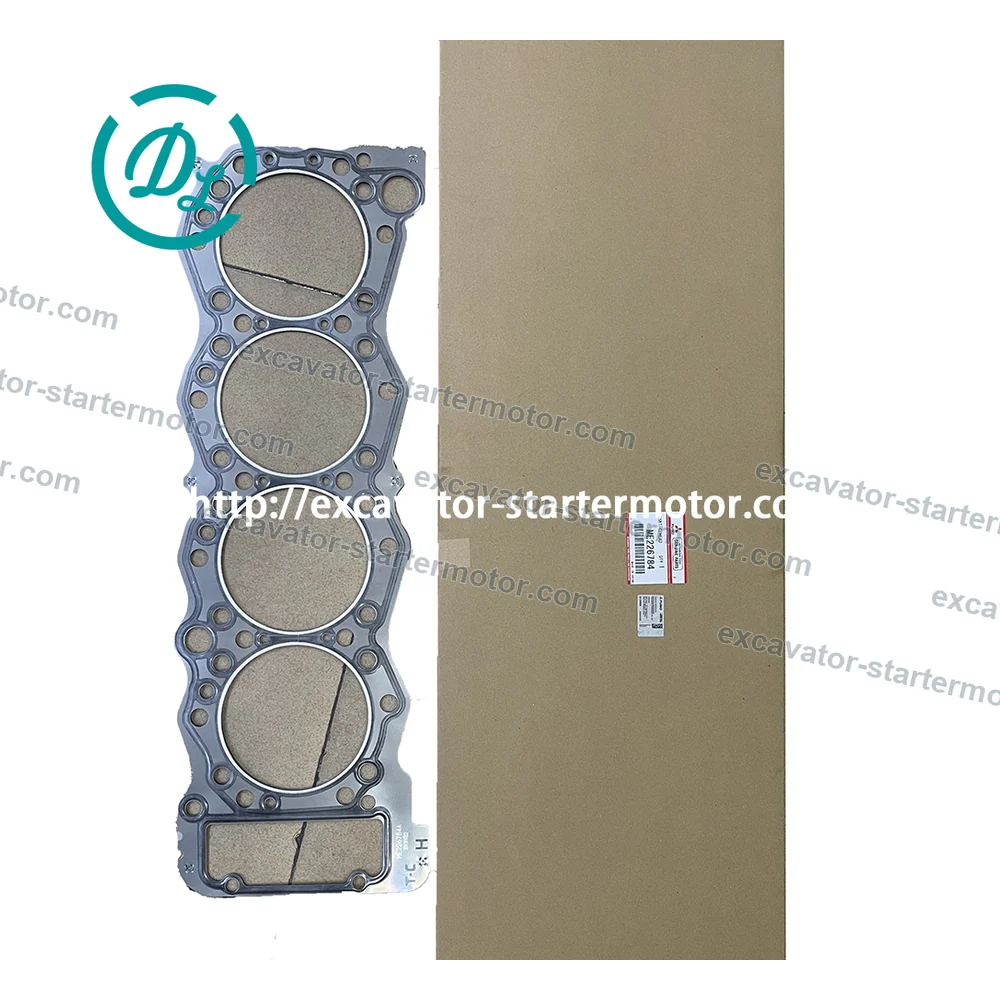ME226784 Cylinder Head Gasket for Mitsubishi 4M50 4M50T, OEM/reference ME226784, Four-Cylinder Engine Head Gasket