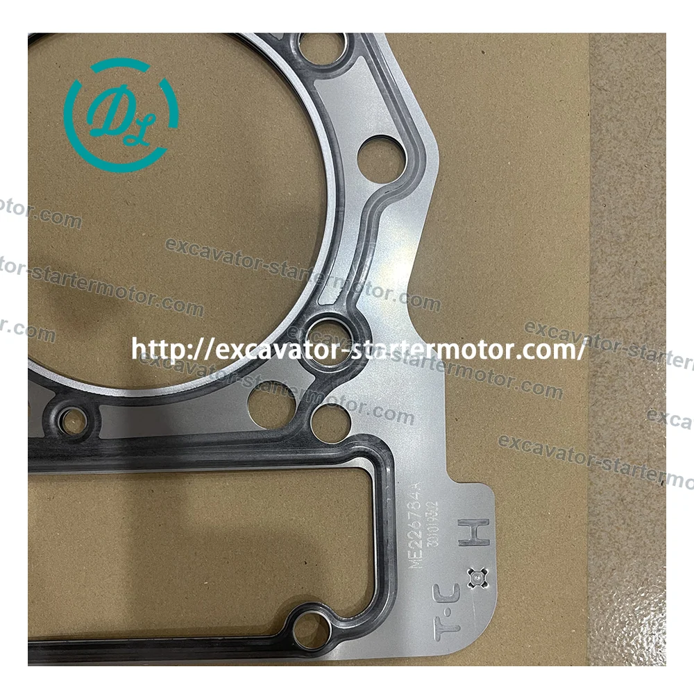 ME226784 Cylinder Head Gasket for Mitsubishi 4M50 4M50T, OEM/reference ME226784, Four-Cylinder Engine Head Gasket, product view 2