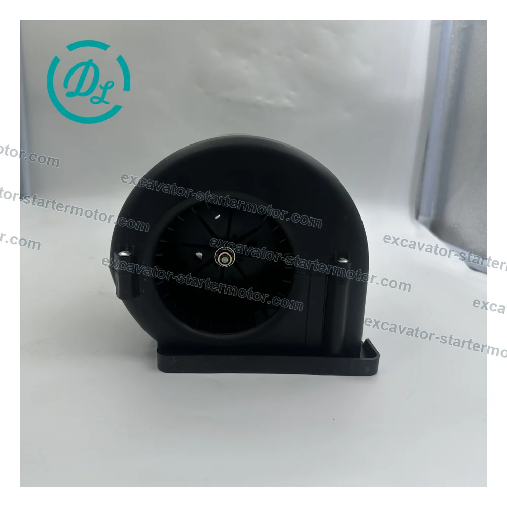 15073261 24V Cab Blower Motor Assembly for Volvo L120F L150F L180F A25F A40F, OEM/reference 15073261, 24V Cab Blower Motor Assembly, product view 3