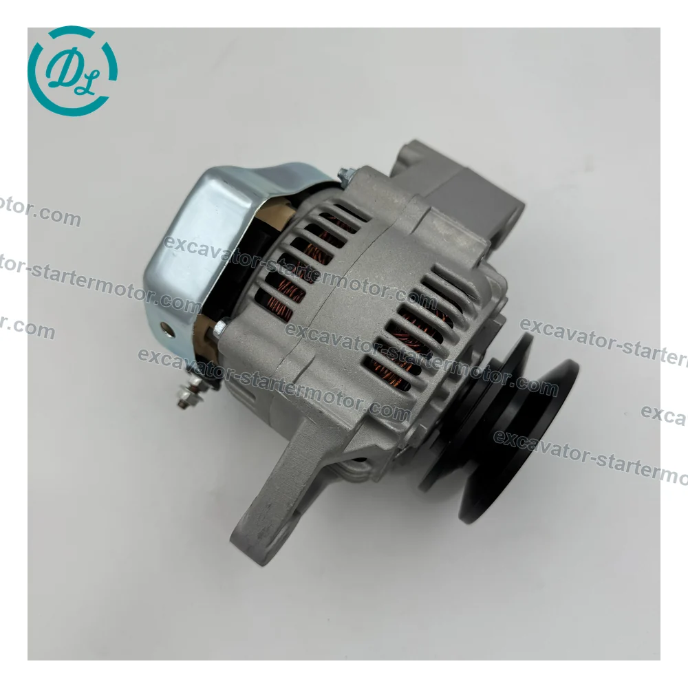 600-861-1611 12V 60A Alternator for Cummins B3.3 Komatsu 4D95L, OEM/reference 600-861-1611, 12V 60A Internal-Regulator Alternator