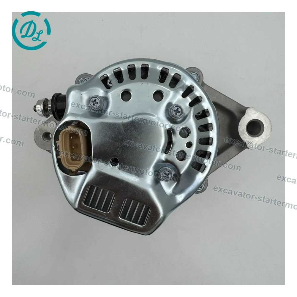 600-861-1611 12V 60A Alternator for Cummins B3.3 Komatsu 4D95L, OEM/reference 600-861-1611, 12V 60A Internal-Regulator Alternator, product view 3