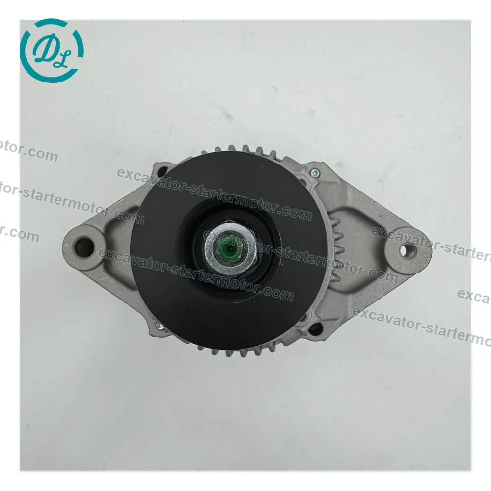 600-861-1611 12V 60A Alternator for Cummins B3.3 Komatsu 4D95L, OEM/reference 600-861-1611, 12V 60A Internal-Regulator Alternator, product view 4