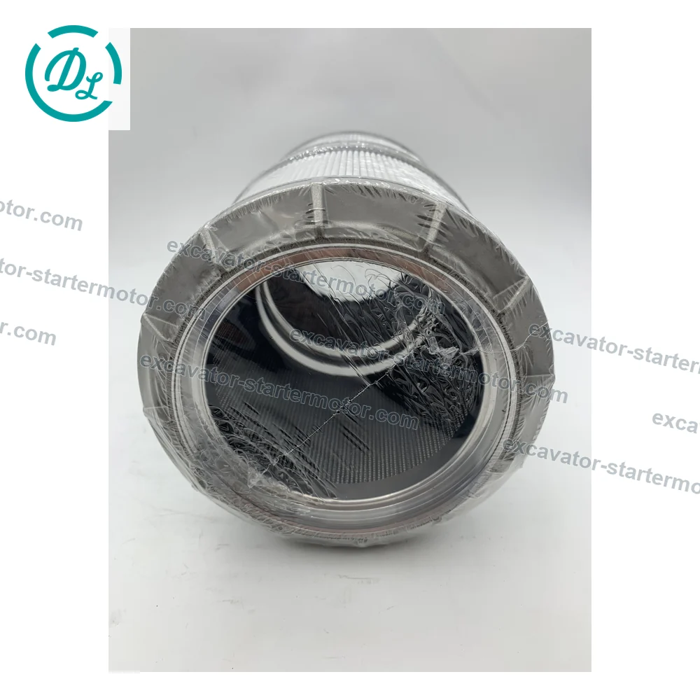 P502561 YN52V01016R610 Hydraulic Filter for Kobelco SK200-6 SK200-8, OEM/reference P502561, Hydraulic Filter Cartridge, product view 3