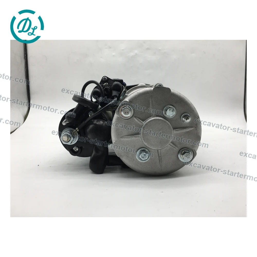 600-813-2692 0-21000-4860 24V 7.5kW 11-Tooth Starter for Komatsu 4D130 4D140, OEM/reference 600-813-2692, 24V 7.5kW 11-Tooth Starter, product view 5