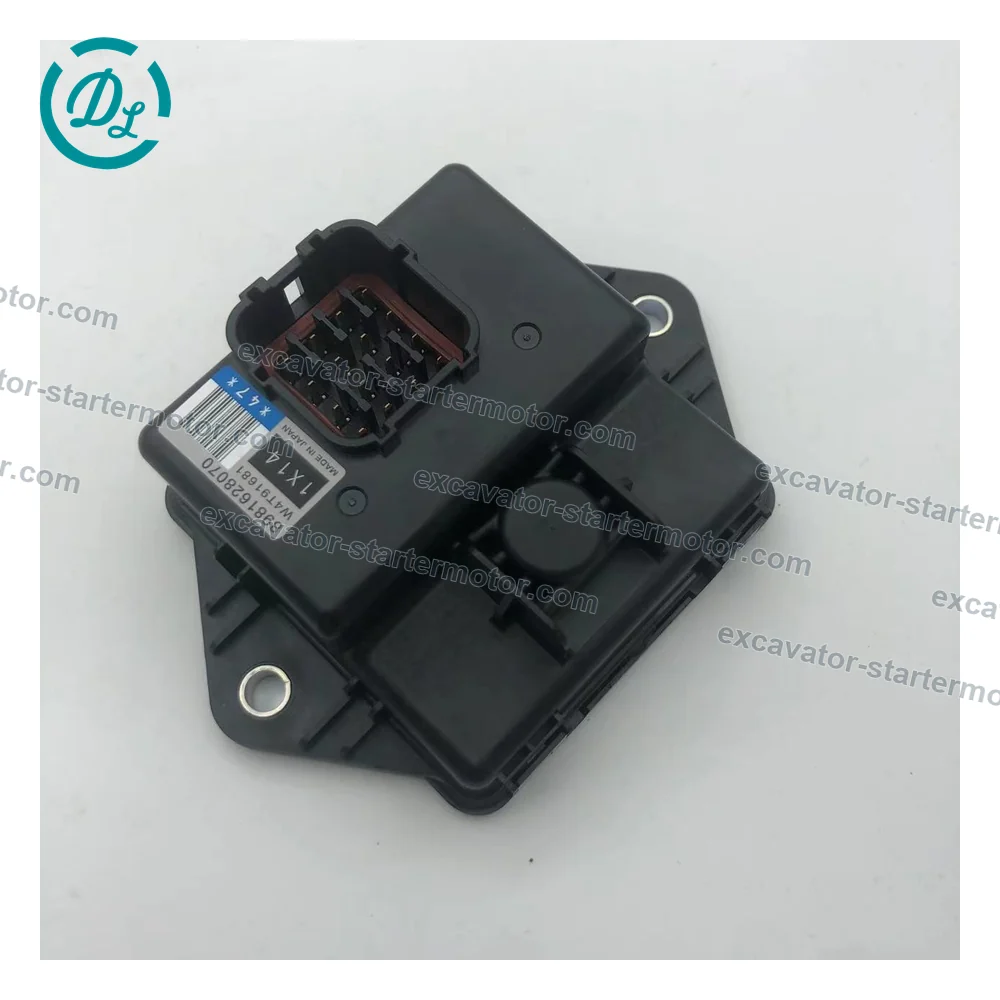 8-98162807-0 Turbocharger Control Unit for Isuzu NPR75 FRR 4HK1, OEM/reference 8-98162807-0, Electronic Turbocharger Control Unit, product view 4