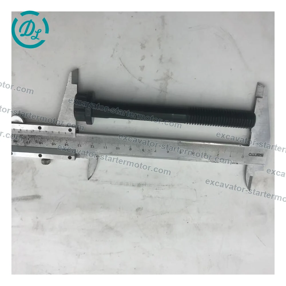 ME011015 M14 x 122 Cylinder Head Bolt for Mitsubishi 4D33 4D34, OEM/reference ME011015, M14 x 122 mm Cylinder Head Bolt, product view 2