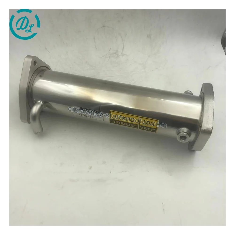 1-16127021-5 EGR Cooler for Isuzu 6WG1 Hitachi ZX450-3 ZX650-3 ZX870-3, OEM/reference 1-16127021-5, Exhaust Gas Recirculation Cooler, product view 2