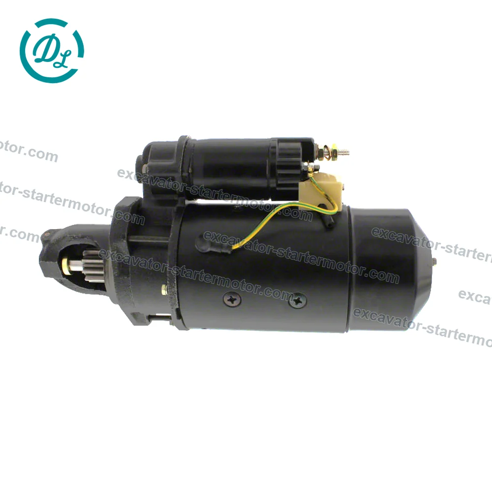 028000-3292 12V 4kW 10T Starter Motor for John Deere 6076 Engine, OEM/reference 028000-3292, 12V 4kW 10-Tooth Starter Motor, product view 5