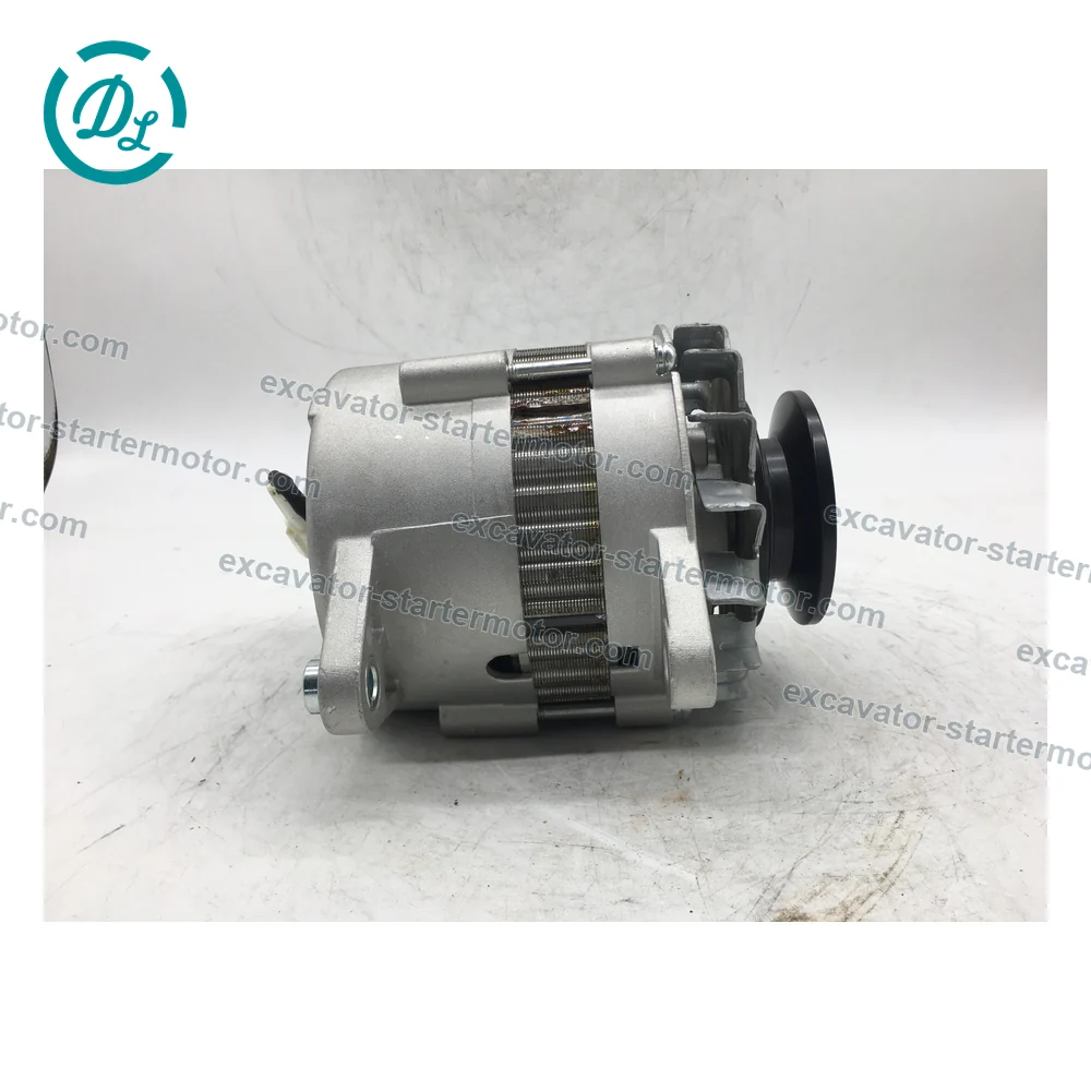 8970222111 24V 30A Alternator for Isuzu 4BD1 4BD1T 4BG1 Engines, OEM/reference 8970222111, 24V 30A Single-Groove Alternator