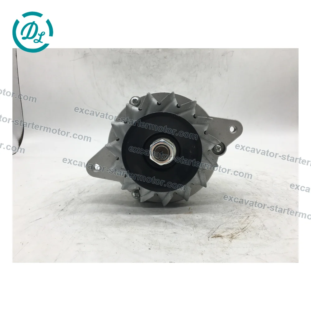 8970222111 24V 30A Alternator for Isuzu 4BD1 4BD1T 4BG1 Engines, OEM/reference 8970222111, 24V 30A Single-Groove Alternator, product view 4