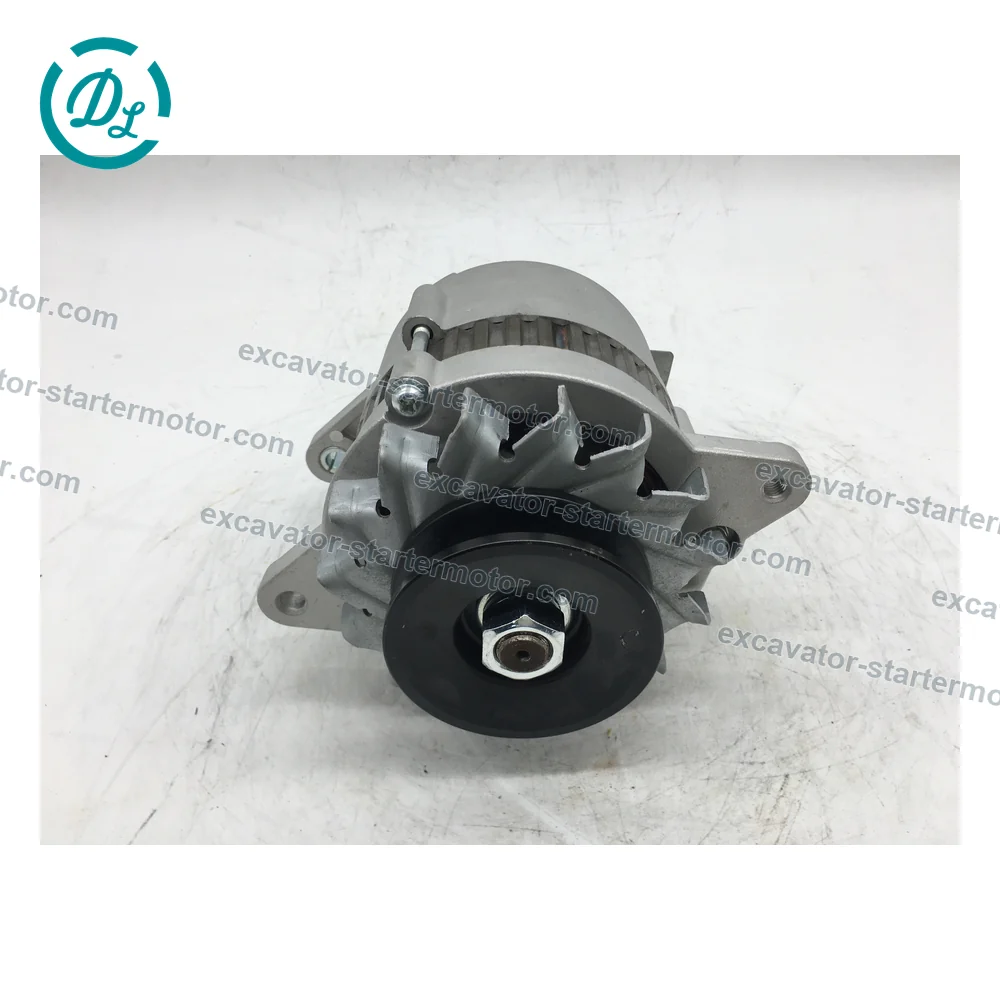 8970222111 24V 30A Alternator for Isuzu 4BD1 4BD1T 4BG1 Engines, OEM/reference 8970222111, 24V 30A Single-Groove Alternator, product view 5