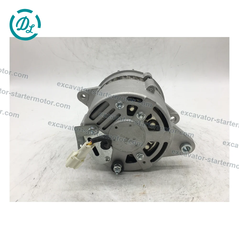 8970222111 24V 30A Alternator for Isuzu 4BD1 4BD1T 4BG1 Engines, OEM/reference 8970222111, 24V 30A Single-Groove Alternator, product view 6