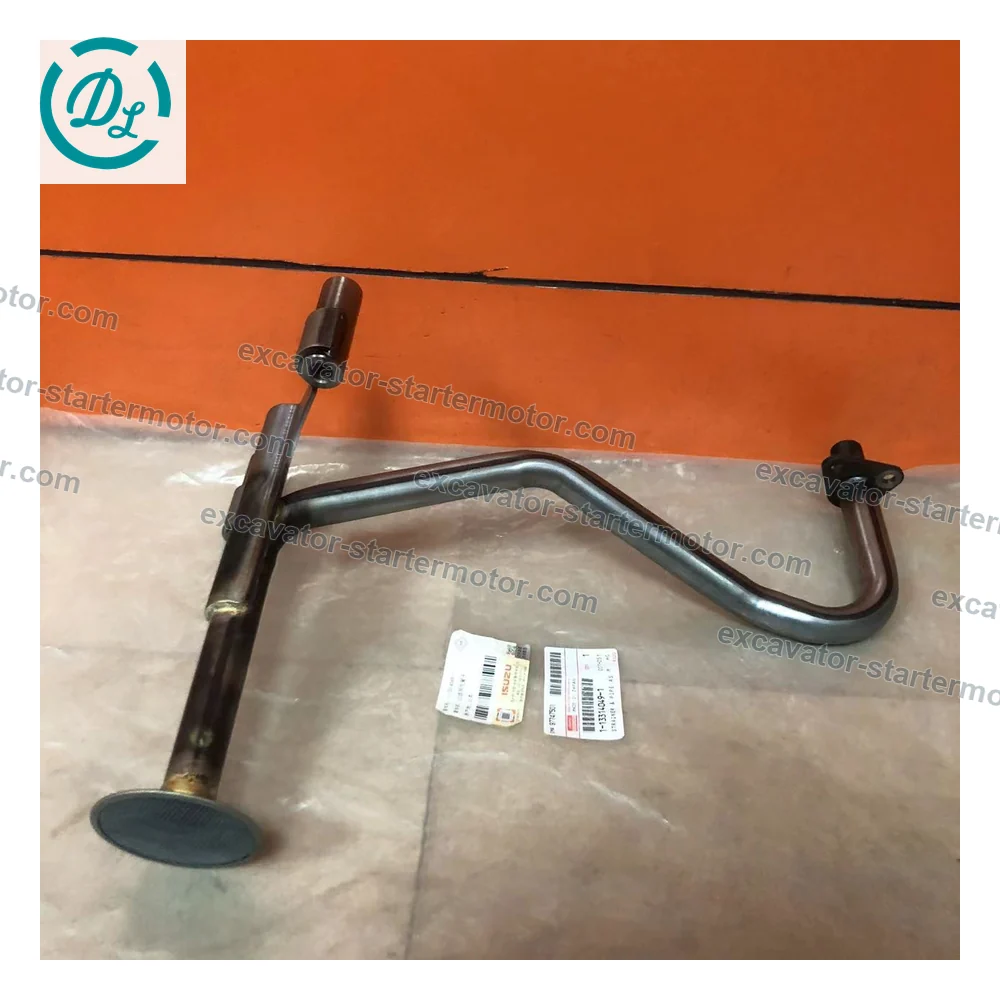 1-13314049-1 Engine Oil Strainer and Suction Pipe Assembly for Isuzu 6HK1, OEM/reference 1-13314049-1, Engine Oil Strainer and Suction Pipe Assembly, product view 2