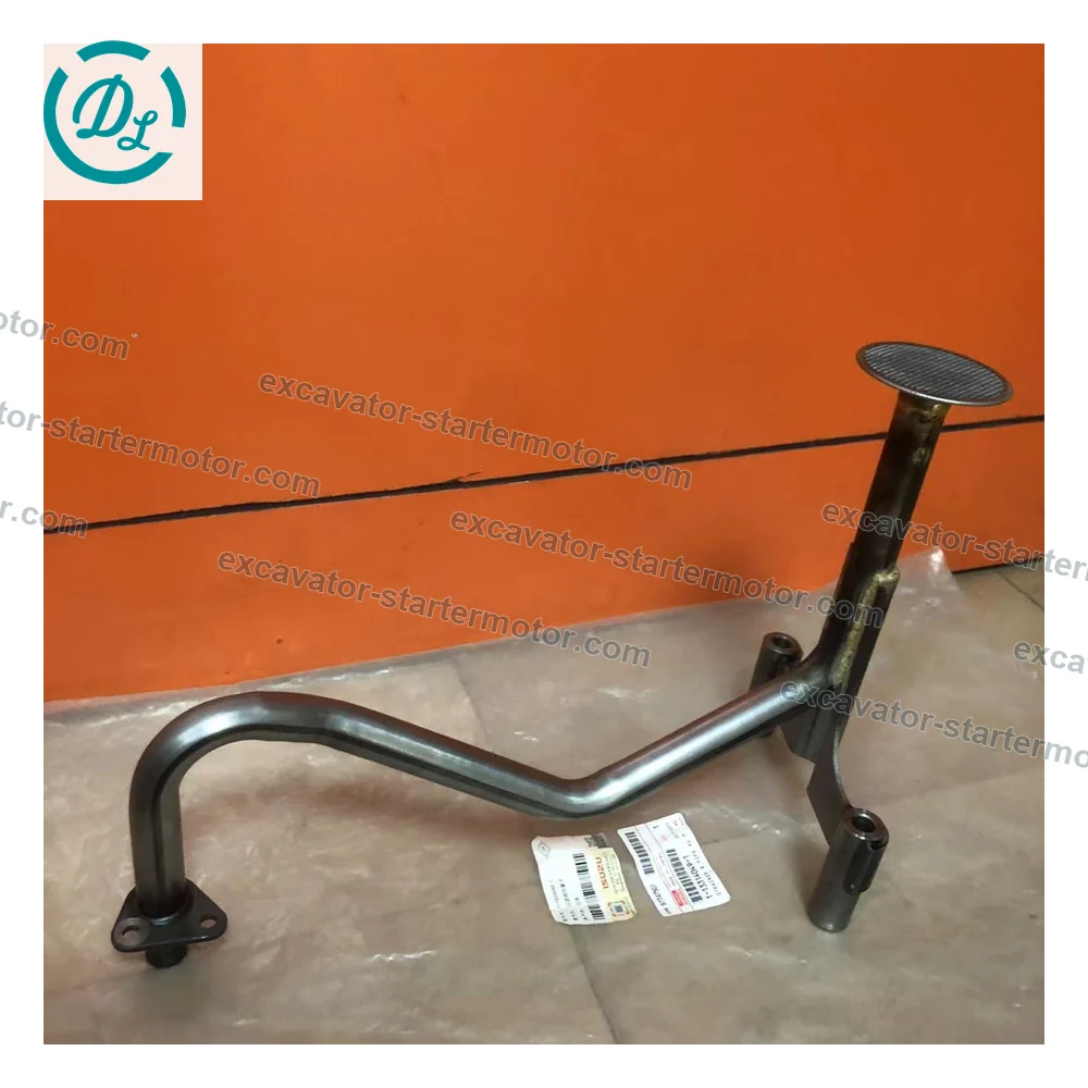 1-13314049-1 Engine Oil Strainer and Suction Pipe Assembly for Isuzu 6HK1, OEM/reference 1-13314049-1, Engine Oil Strainer and Suction Pipe Assembly, product view 8