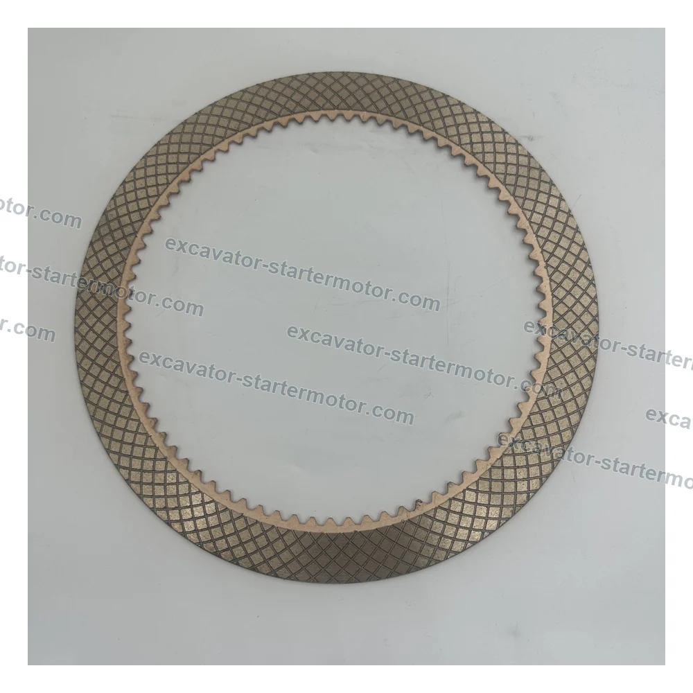 3502034 76T Bronze Friction Plate for Hitachi UH07 UH082 Gearbox, OEM/reference 3502034, 76T Bronze Wet Friction Plate, product view 2