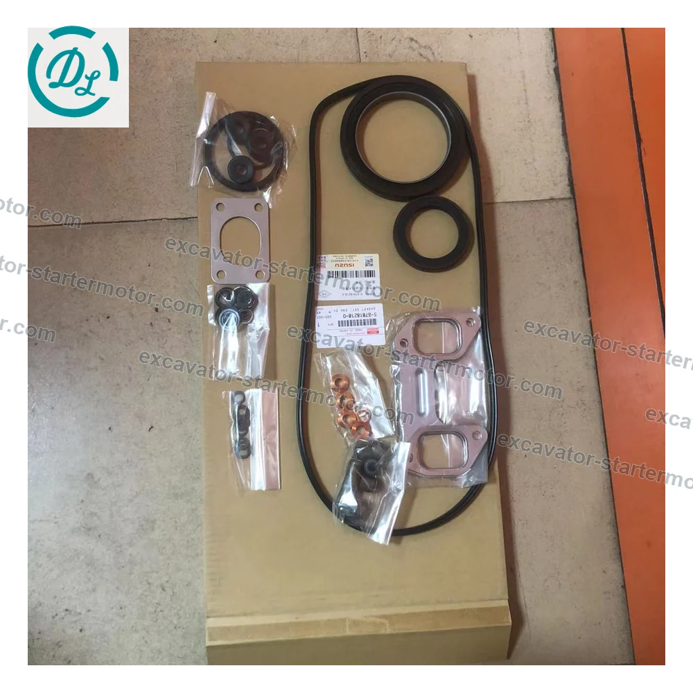 5-87818218-0 Full Engine Gasket Kit for Isuzu 4BG1 4BE1, OEM/reference 5-87818218-0, Full Engine Overhaul Gasket Kit, product view 8