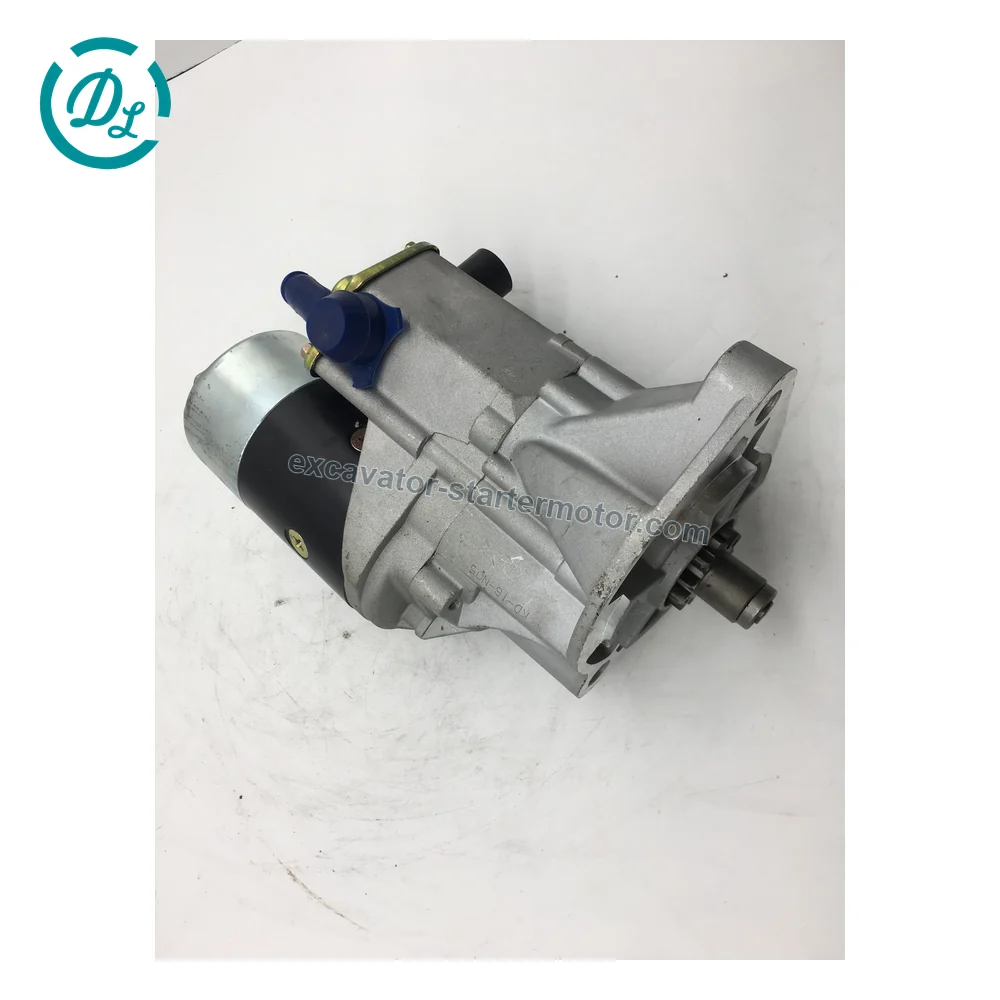 128000-1570 24V 4.5kW 11-Tooth Starter for Toyota 11B 13B 14B 15B, OEM/reference 128000-1570, 24V 4.5kW 11-Tooth Starter, product view 2