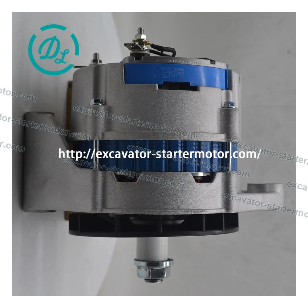 66021507 24V 55A Alternator for Cummins L10 and Perkins 1000 Series, OEM/reference 66021507, 24V 55A Alternator, product view 4
