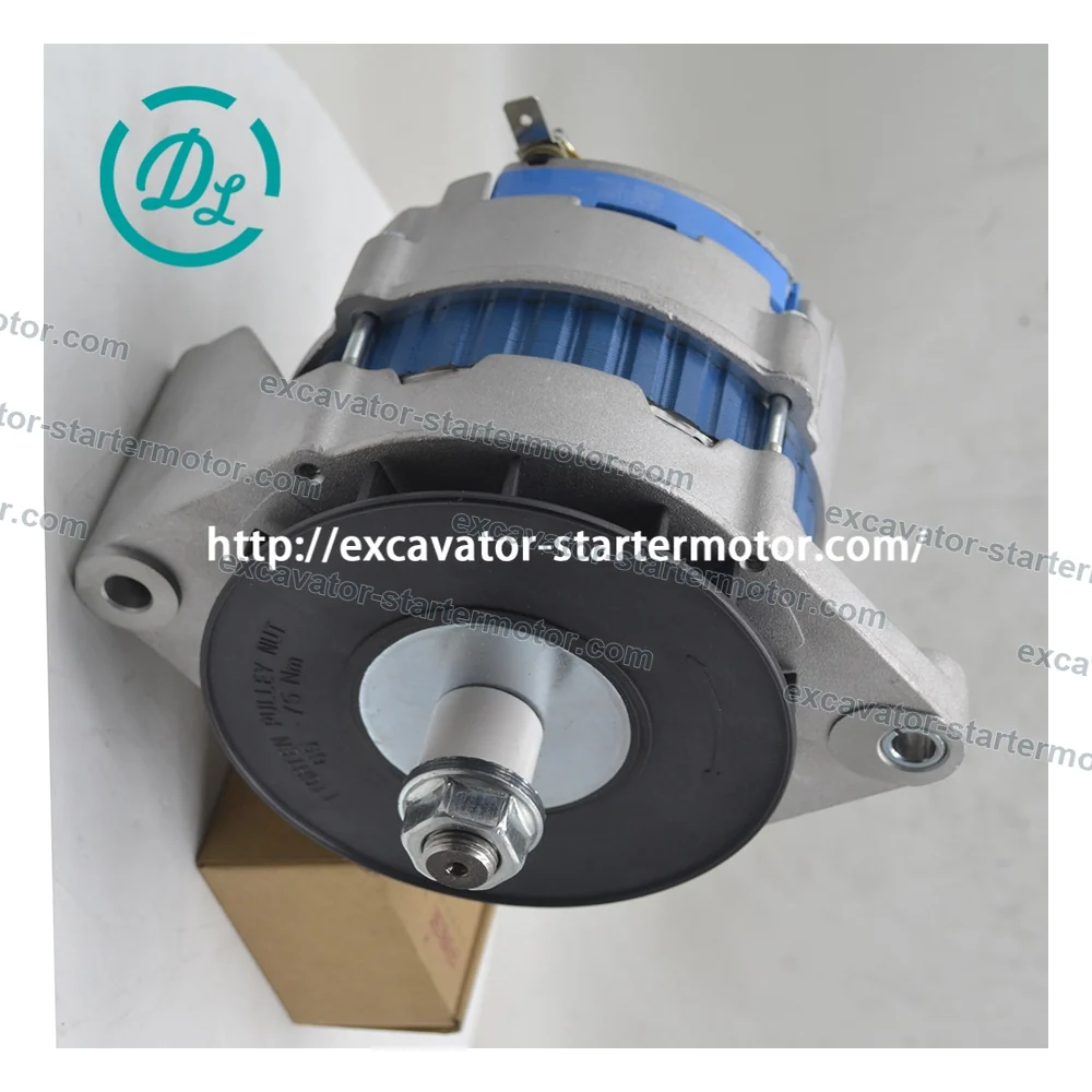66021507 24V 55A Alternator for Cummins L10 and Perkins 1000 Series, OEM/reference 66021507, 24V 55A Alternator, product view 6
