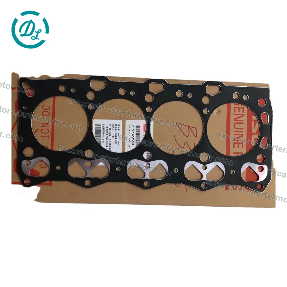 8-97322550-0 Cylinder Head Gasket for Isuzu 4LE1, OEM/reference 8-97322550-0, 4LE1 Cylinder Head Gasket