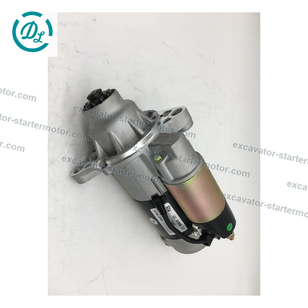 M008T60071 24V 5.0kW 11-Tooth Starter for Mitsubishi 6D16 6D17, OEM/reference M008T60071, 24V 5.0kW 11-Tooth Starter, product view 4