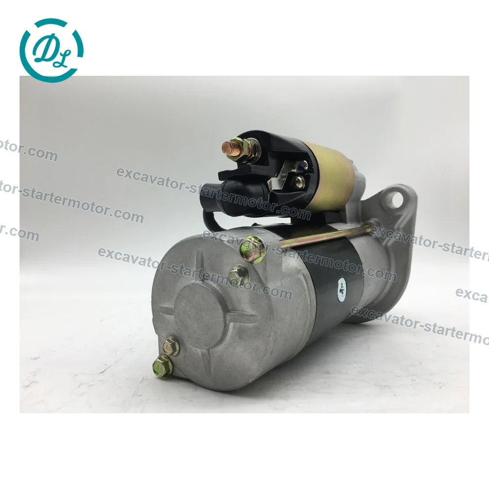 M008T60071 24V 5.0kW 11-Tooth Starter for Mitsubishi 6D16 6D17, OEM/reference M008T60071, 24V 5.0kW 11-Tooth Starter, product view 5